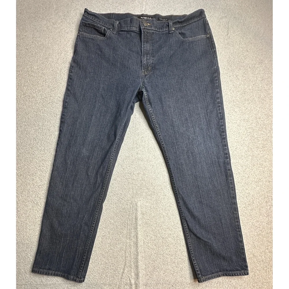 Michael Kors Grant Classic Fit Jeans Mens 40x30 (38x27) Blue‎ Straight Denim